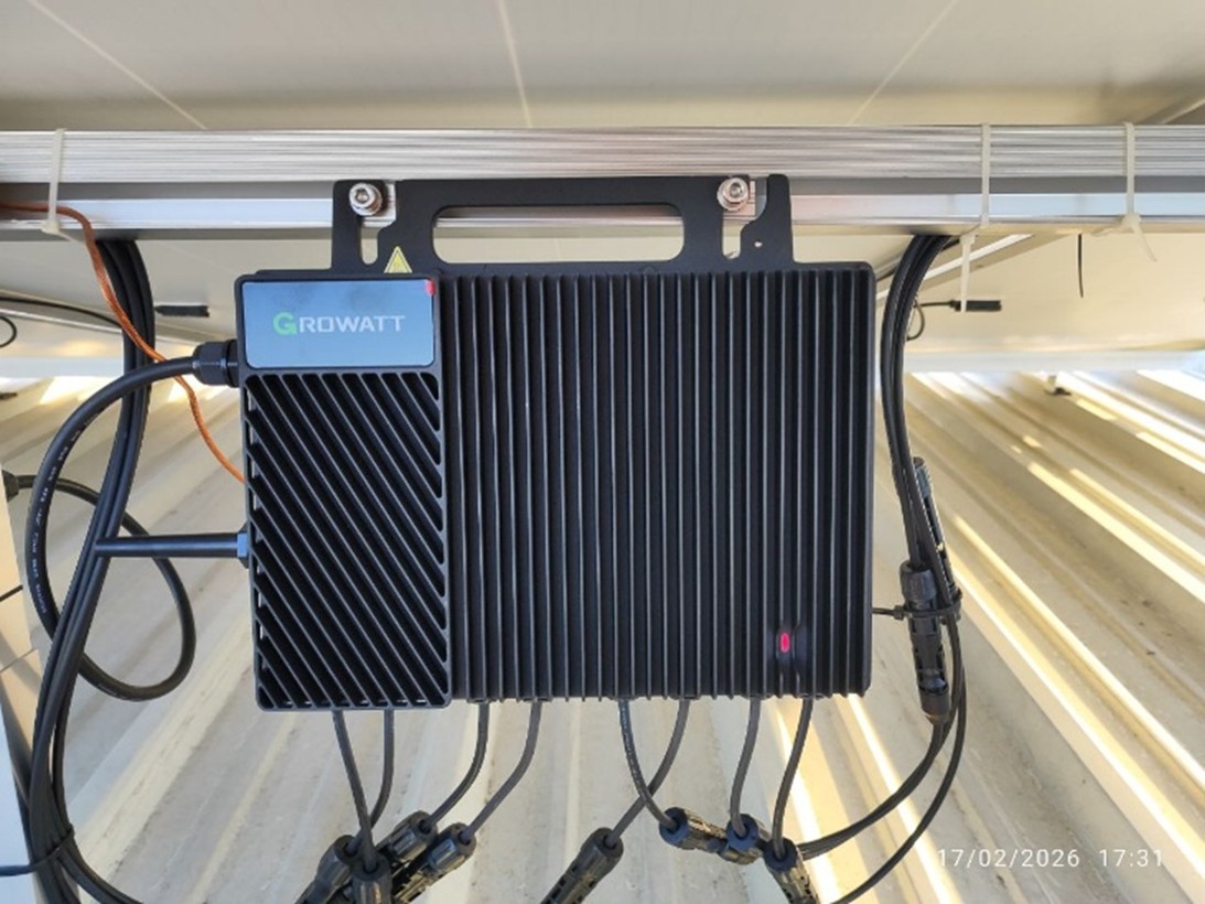 Sistema Growatt Etapa 1 - BUSTERTC