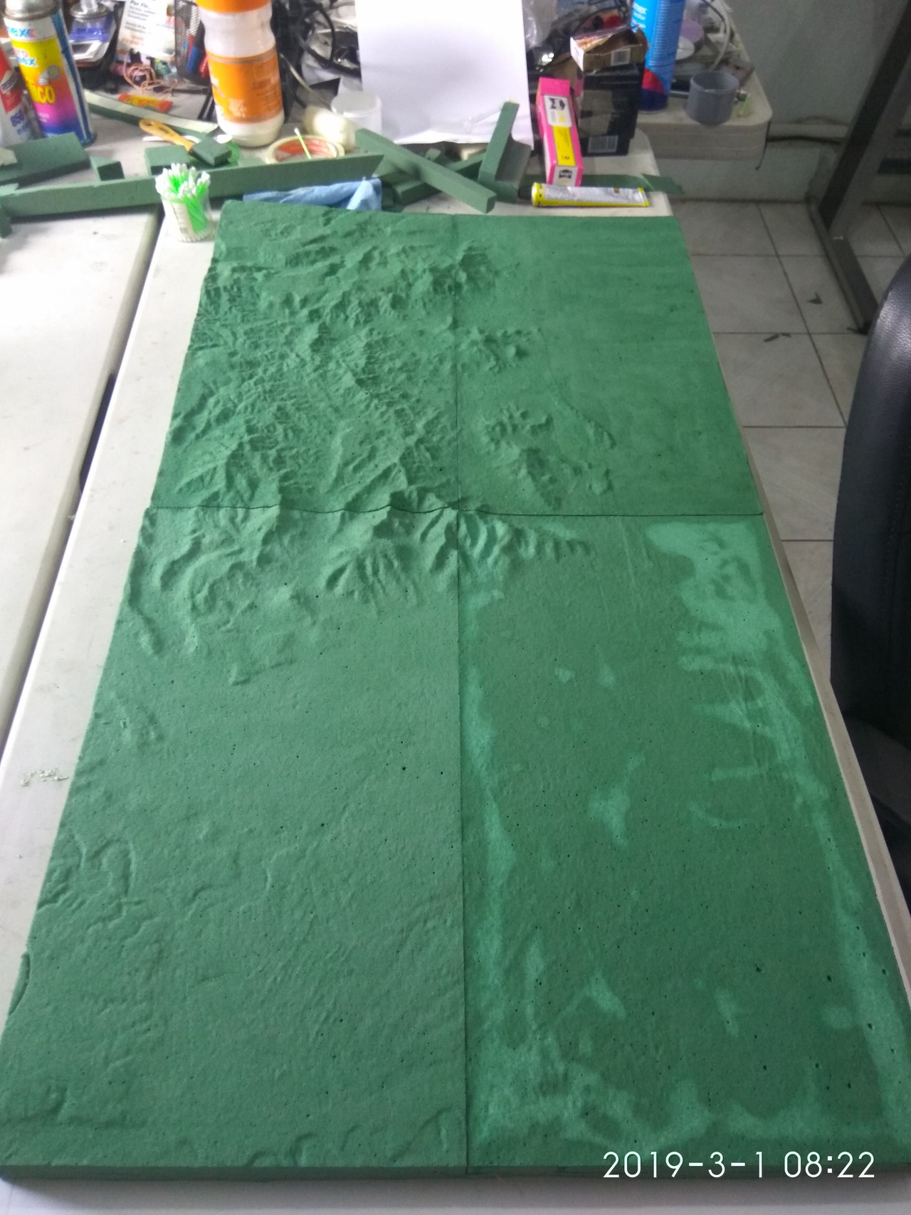 Manufactura e Impresión 3D de Mapas y relieves cartográficos.  