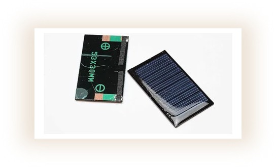 Kit 5 Mini Panel Solar 5v 53x30mm Proyecto Arduino Escolar