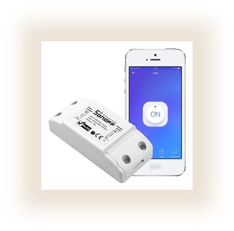 2 Sonoff Basic Interruptor Wifi Smart Ewelink Alexa 10a