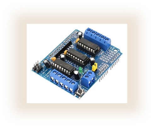 Modulo Shield Arduino Dc Motor Drive L293d 4.5v-25v