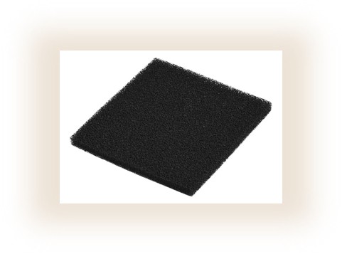 Kit 4 Filtros Humo Carbón Activado 13*13*1cm Negro Hy1272