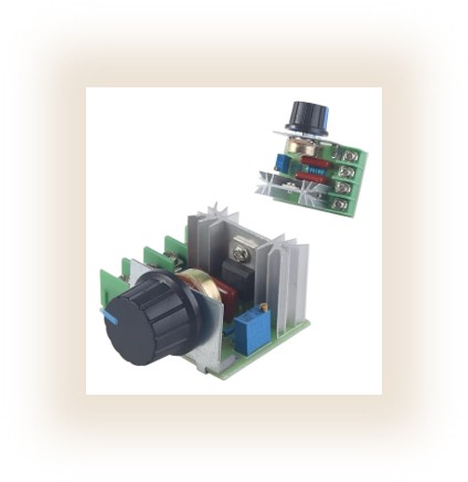 2 Pack Regulador Voltaje 2000 Watt Ac 50-220 Volt Dimmer Scr