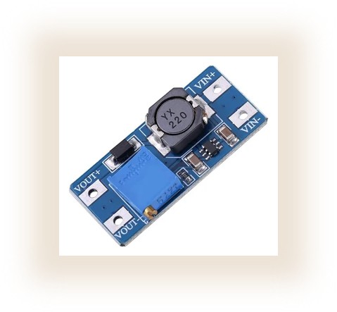 5 Elevador Voltaje Ajustable Mt3608 Step Up 2-24v 2-28v