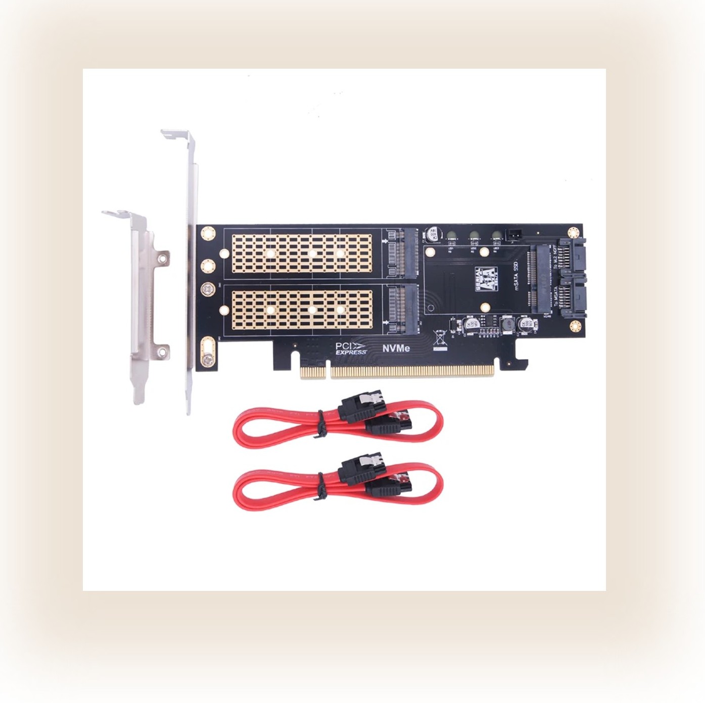Nuevo M.2 A Pcie 3 En 1 Nvme Boot Ngff Interfaz Dual Ab Sata